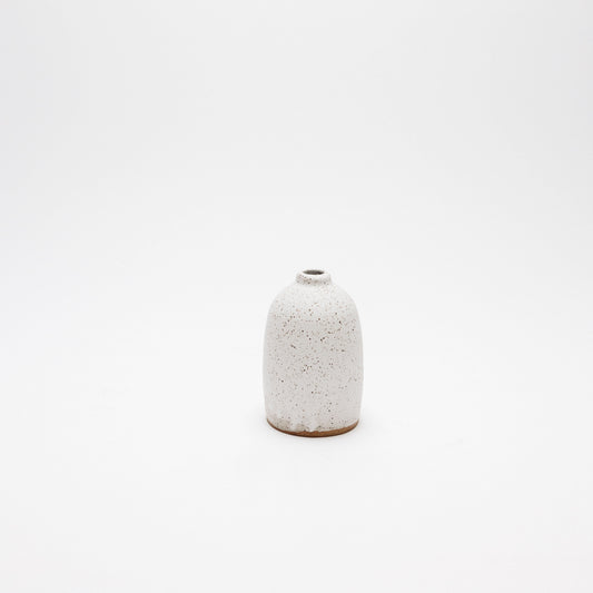 white speckled buff bud vase medium 01